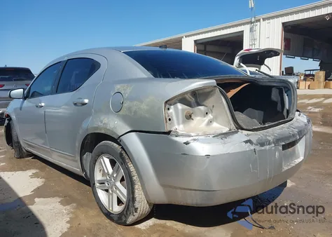 2010 Dodge Avenger R/T из США, поврежденный, VIN 1B3CC5FB9AN226568